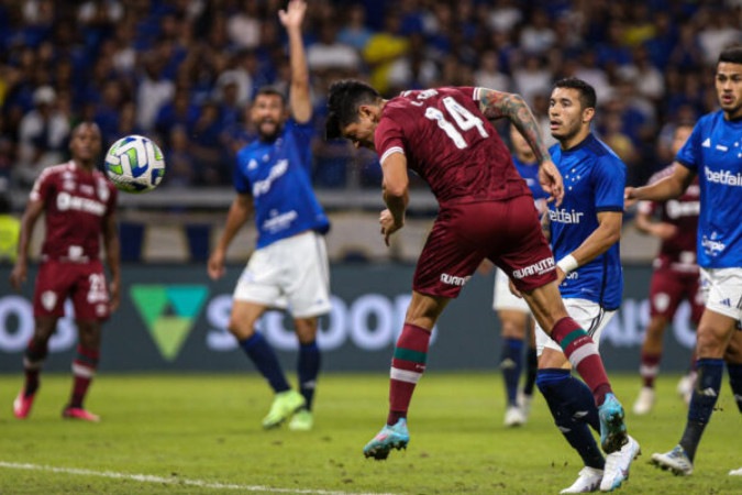  Belo Horizonte, MG - Brasil - 10/05/2023 - Mineir..o - Campeonato Brasileiro, quinta rodada, jogo entre Fluminense x Cruzeiro..FOTO DE MARCELO GON..ALVES / FLUMINENSE FC...IMPORTANTE: Imagem destinada a uso institucional e divulga..., seu uso comercial est...etado incondicionalmente por seu autor e o Fluminense Football Club...IMPORTANT: Image intended for institutional use and distribution. Commercial use is prohibited unconditionally by its author and Fluminense Football Club...IMPORTANTE: Im...n para uso solamente institucional y distribuici... El uso comercial es prohibido por su autor y por el Fluminense Football Club
     -  (crédito:  MARCELO GONCALVES / FLUMINENSE)