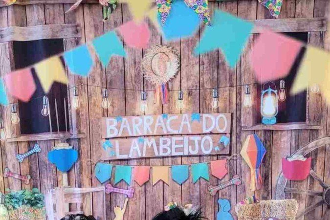 Fubá e Amora adoram uma 
festa junina pet