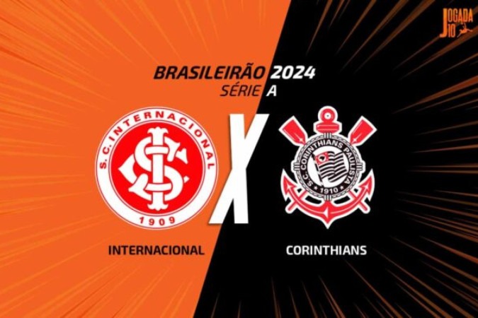 Internacional x Corinthians -  (crédito: Foto: Arte Jogada10)