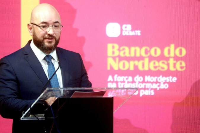 Anderson Posso, diretor do Banco do Nordeste (BNB),durante participação no CB Debate
 -  (crédito: Ed Alves/C.B/D.A.Press)