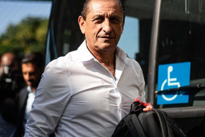 Ramón Díaz em seu último jogo pelo Vasco -  (crédito: Foto: Leandro Amorim/Vasco)