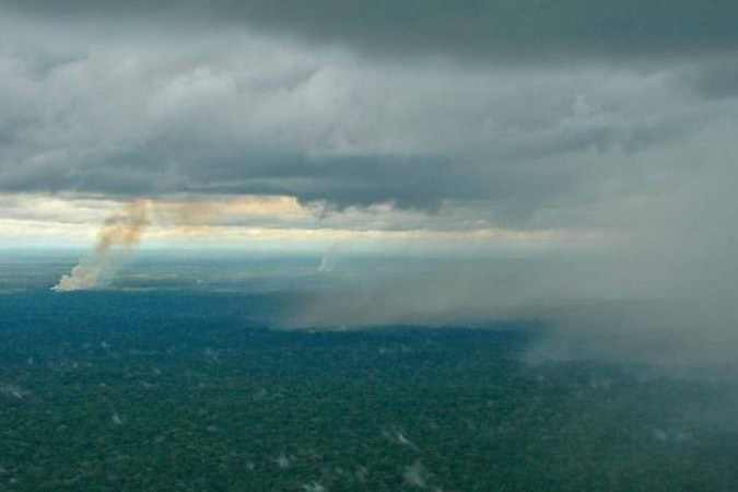 Rios voadores são massas de ar cheias de vapor que levam umidade da Amazônia para o Centro-Sul, Sudeste e Sul   -  (crédito: Margi Moss/Divulgação)