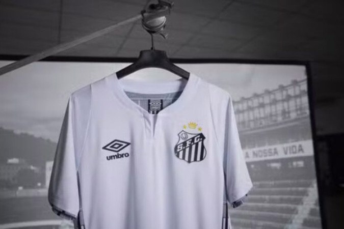  Nova camisa do Santos - Divulga....o
     -  (crédito: Foto: Divulgação)