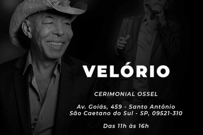 Velório de Chrystian será nesta quinta-feira (20/6), em São Paulo, das 11h às 16h -  (crédito: Reprodução/Instagram/@chrystiancantor)