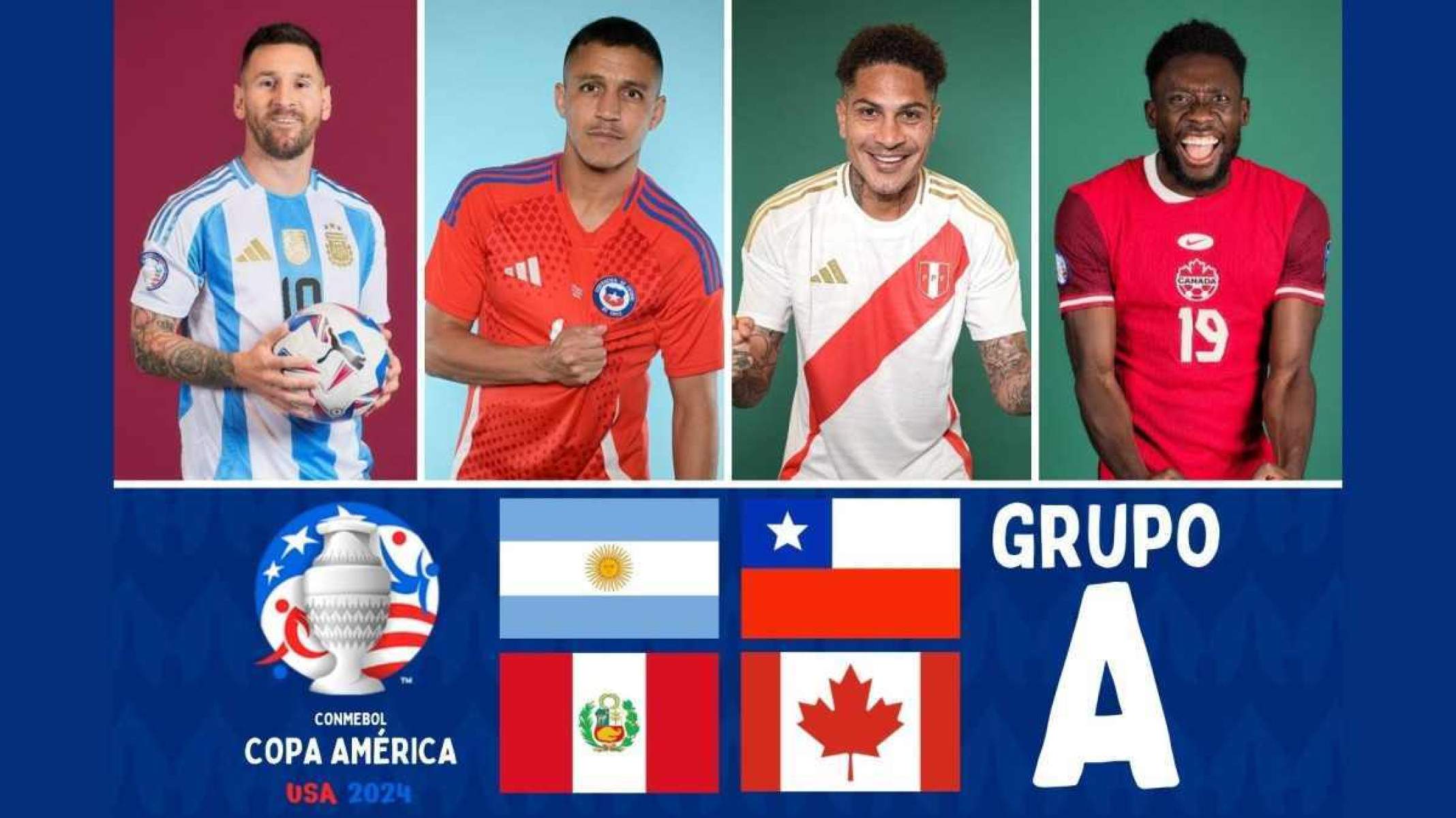 Copa América 2024: as seleções do Grupo A: Argentina é favorita pelo bi