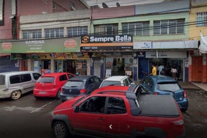 Lotérica Globo, em Taguatinga Norte -  (crédito: Reprodução/GoogleStreetView)