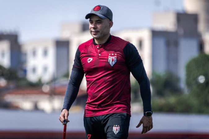 Jair Ventura não é mais técnico do Atlético Goianiense -  (crédito:  Ingryd Oliveira)