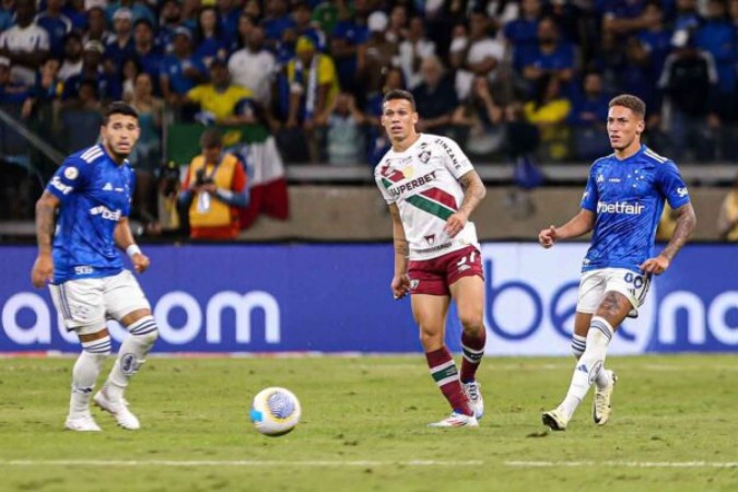  Cruzeiro x Fluminense - 19/06/2024 - Belo Horizonte, MG , Brasil - 19/06/2024 - Mineir..o - Fluminense enfrenta o Cruzeiro esta noite no Mineir..o pela 10.. rodada do Campeonato Brasileiro 2024..FOTO DE MARCELO GON..ALVES / FLUMINENSE FC..IMPORTANTE: Imagem destinada a uso institucional e divulga....o, seu uso comercial est.. vetado incondicionalmente por seu autor e o Fluminense Football Club...IMPORTANT: Image intended for institutional use and distribution. Commercial use is prohibited unconditionally by its author and Fluminense Football Club...IMPORTANTE: Im..gen para uso solamente institucional y distribuici..n. El uso comercial es prohibido por su autor y por el Fluminense Football Club.
     -  (crédito:  MARCELO GONCALVES / FLUMINENSE)