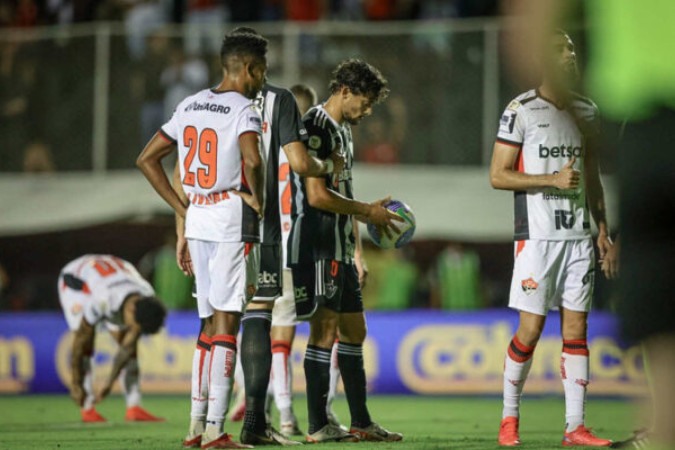 Atlético vem derrapando no Brasileiro. Até quando? -  (crédito: Foto: Pedro Souza/Atlético)