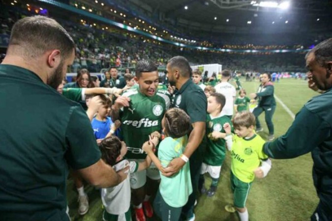 Dudu volta ao Allianz após negociação com o Cruzeiro melar -  (crédito: Foto: Mauricio Rito/Palmeiras)