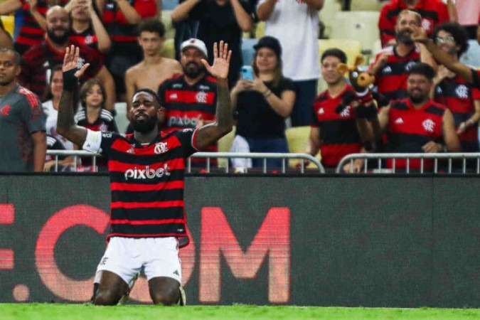 Tozza: Vitória de campeão do Flamengo, um time que não aceita tropeçar -  (crédito: Foto:  Gilvan de Souza/Flamengo)