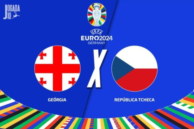 Geórgia e República Tcheca perderam na estreia e buscam a reação na Euro -  (crédito: Foto: Arte Jogada10)