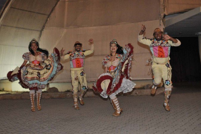  21/06/2024. Crédito: Minervino Júnior/CB/D.A Press. Brasil.  Brasilia - DF.  Quadrilha junina Si Bobiá a Gente Pimba, de Samambaia. 