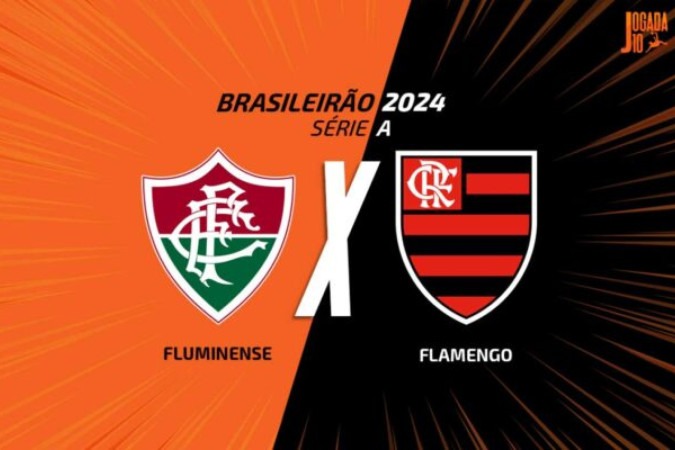 Flamengo e Fluminense vão se enfrentar no Maracanã, neste domingo (23), pela 11ª rodada do Campeonato Brasileiro -  (crédito: Foto: Arte/Jogada10)