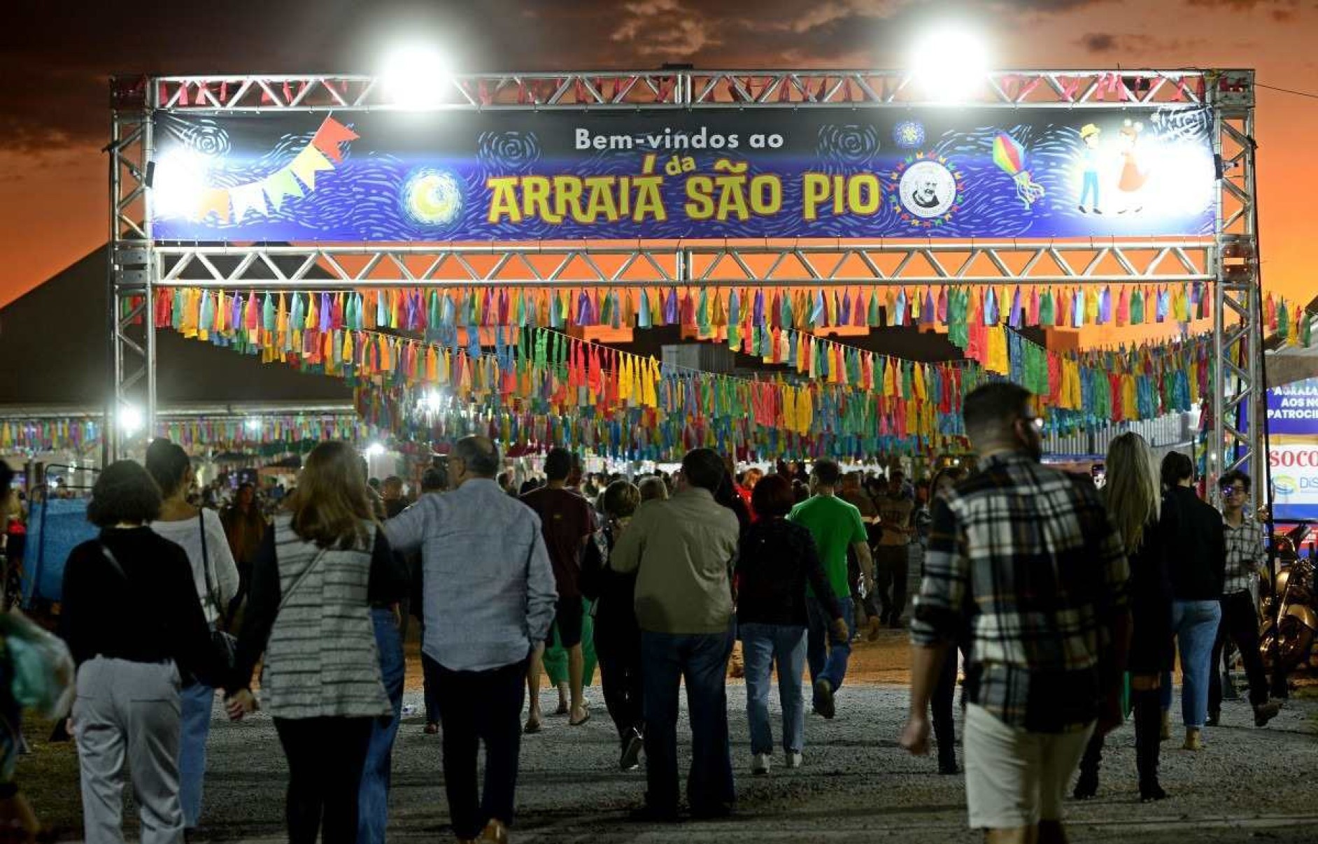  23/06/2024 Crédito: Marcelo Ferreira/CB/D.A Press. Brasil. Brasília - DF - Arraiá da Paróquia São Pio no Sudoeste.
