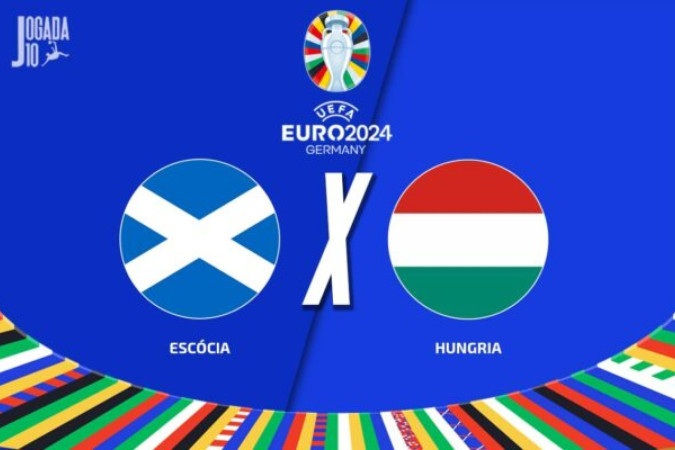 Escócia e Hungria precisam da vitória ou darão adeus às chances de vaga às oitavas da Euro  -  (crédito: Escócia x Hungria: Foto: Arte Jogada10)
