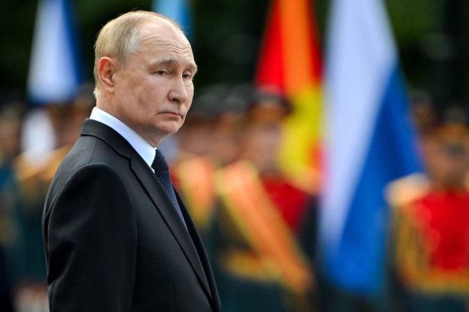 Presidente da Rússia, Vladimir Putin       -  (crédito: SERGEI GUNEYEV / POOL / AFP)