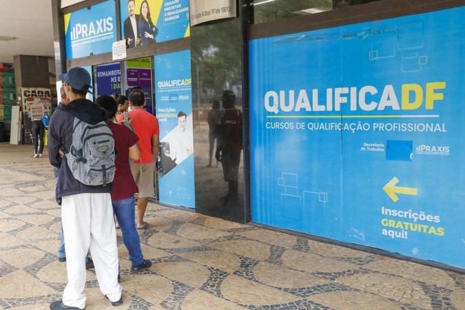 Qualifica DF abre inscrições para novos cursos -  (crédito: Lúcio Bernardo Jr/ Agência Brasília)