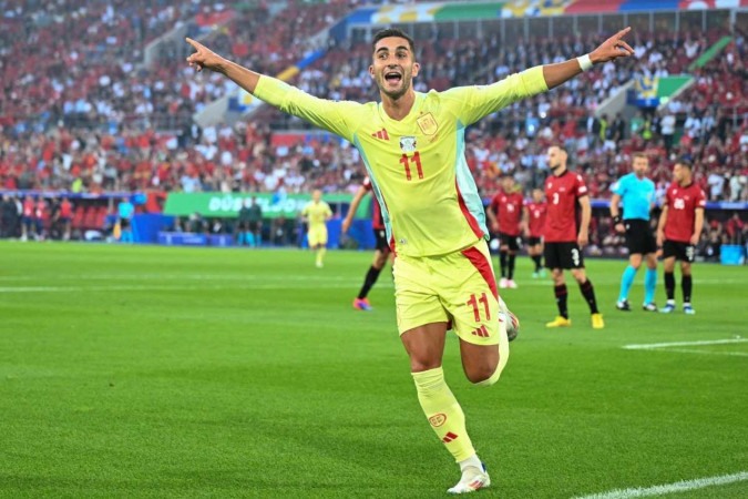 Ferrán Torres foi o autor do gol que garantiu os 100% de aproveitamento para a Espanha na Euro 2024 -  (crédito: AFP)