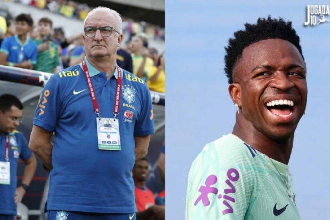 Dorival Júnior quer fazer craque brilhar na Copa América -  (crédito: Fotos: Rafael Ribeiro/CBF e Vitor Silva/CBF)