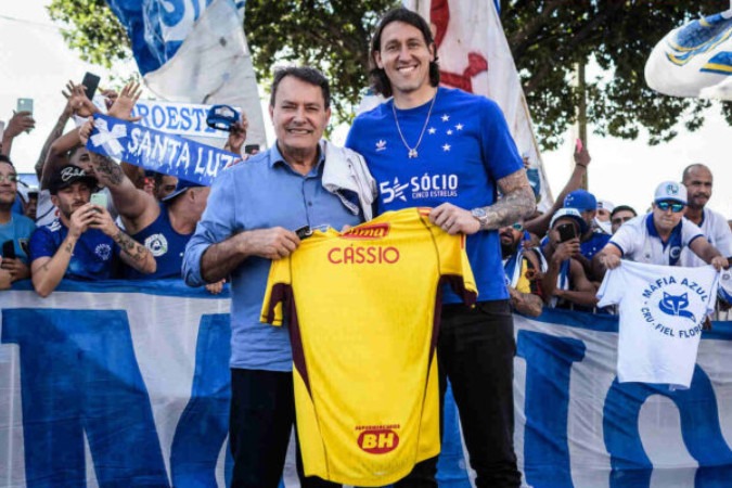 Pedro Lourenço já investiu mais de R$ 170 milhões em contratações  -  (crédito: Foto: Gustavo Aleixo/Cruzeiro)