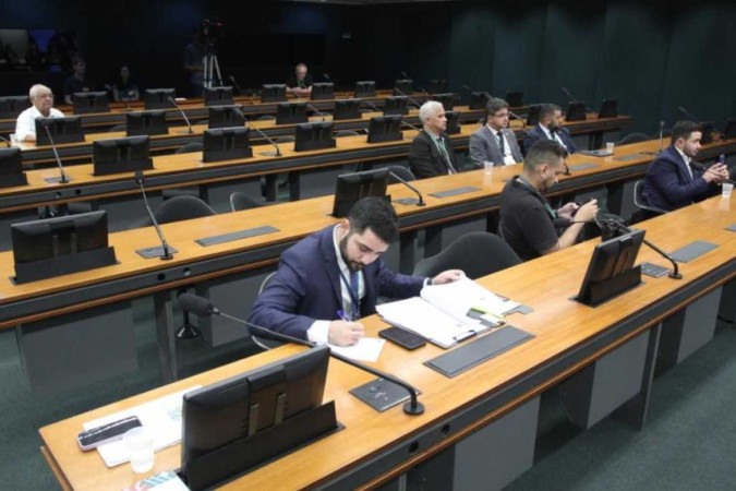 Câmara teve expediente esvaziado após folga concedida por Arthur Lira (Progressistas-AL) -  (crédito: Vinicius Loures/Câmara dos Deputados)