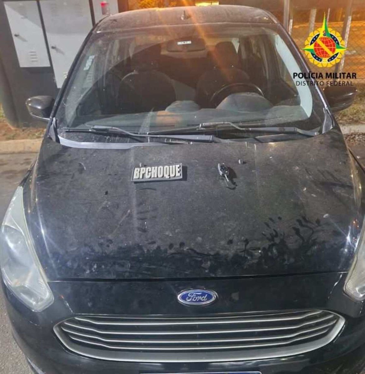 Veículo roubado em Taguatinga há um mês é recuperado no Recanto das Emas