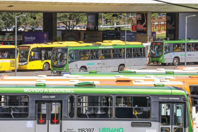 Eventos do final de semana causam alterações no trânsito do Plano Piloto e em Samambaia 
 -  (crédito: Joel Rodrigues/Agência Brasília)