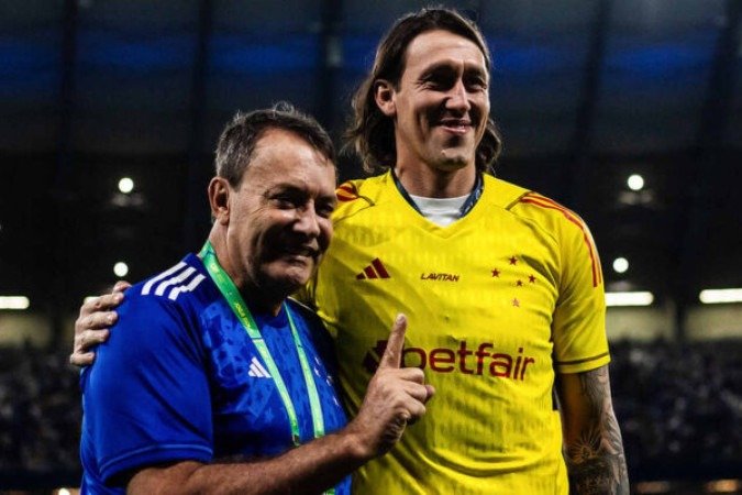 Cássio foi o primeiro grande reforço da Era Pedrinho  -  (crédito: Foto: Gustavo Aleixo/Cruzeiro)