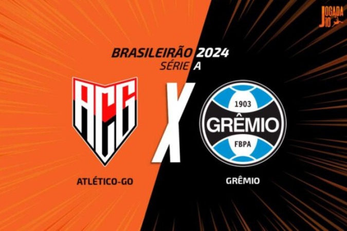 Grêmio tem duelo com o Atlético Goianiense pela 12ª rodada do Campeonato Brasileiro -  (crédito: Foto: Arte/Jogada10)