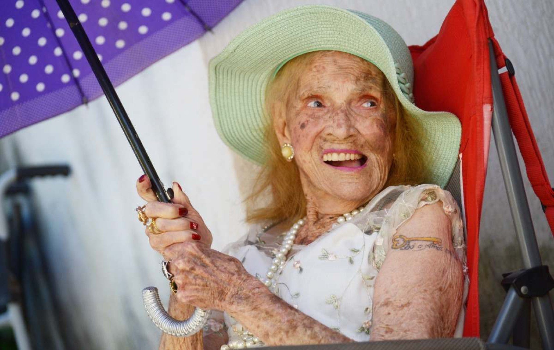  26/06/2024 Credito: Ed Alves/CB/DA.Press. Cidades. Nunca é tarde para começar. Novas praticas na terceira idade.  Na foto Dona Epifania Maria de Jesus - Vo Pifa. 