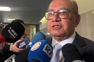 Gilmar Mendes dá entrevista na abertura da 12ª edição do Fórum de Lisboa -  (crédito: Material cedido ao Correio)