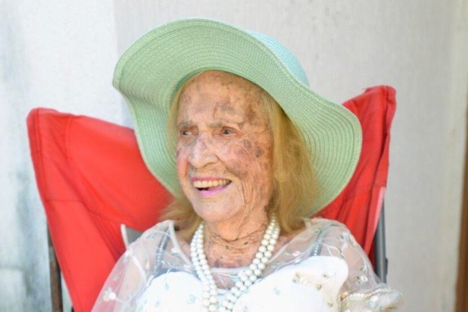  26/06/2024 Credito: Ed Alves/CB/DA.Press. Cidades. Nunca é tarde para começar. Novas praticas na terceira idade.  Na foto Dona Epifania Maria de Jesus - Vo Pifa. 