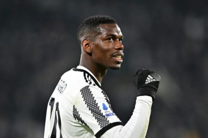 Pogba em atuação pela Juventus em sua segunda passagem -  (crédito: Foto: Marco Bertorello/AFP via Getty Images)