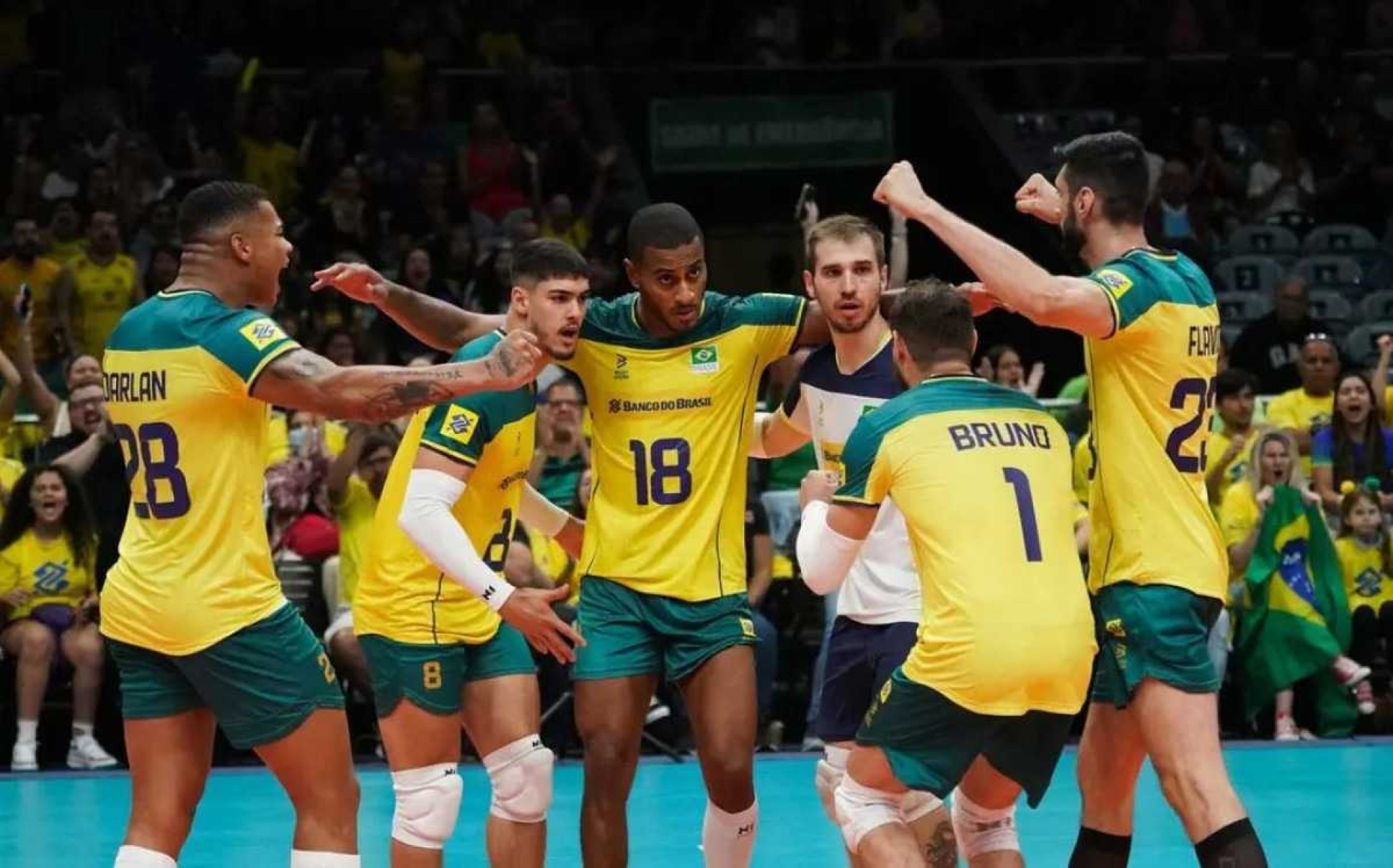 Brasil cai no 'grupo da morte' no torneio masculino de vôlei de Paris-2024