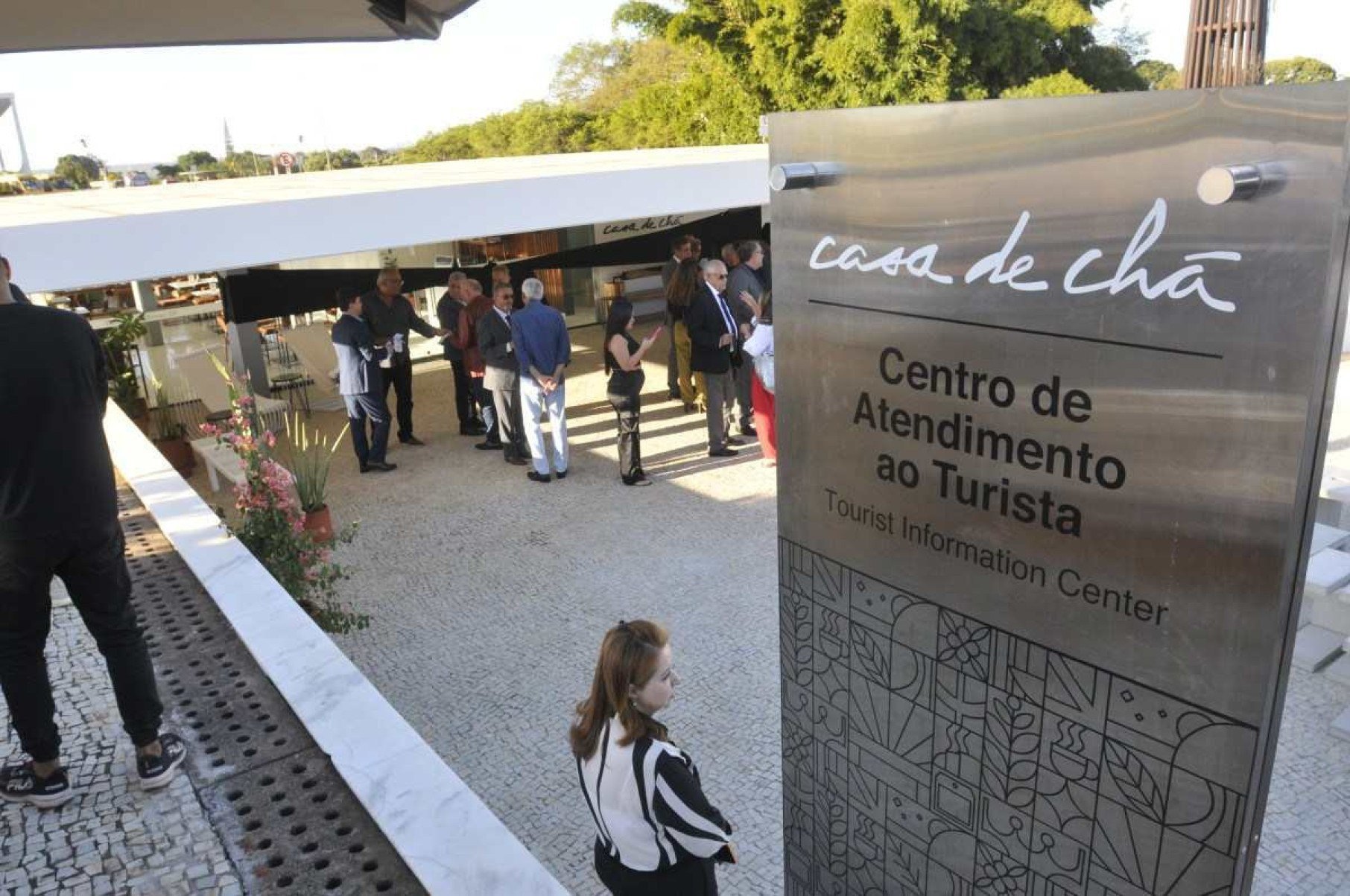  26/06/2024. Crédito: Minervino Júnior/CB/D.A Press. Brasil.  Brasilia - DF.  Inauguração café escola Casa de Chá na Praça dos Três Poderes.