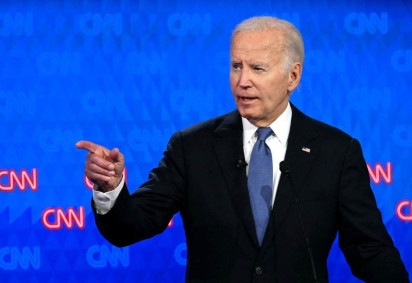 Biden também esquivou quando foi questionado se faz testes neurológicos 'todos os dias' ao longo de sua atuação como presidente -  (crédito:  AFP)