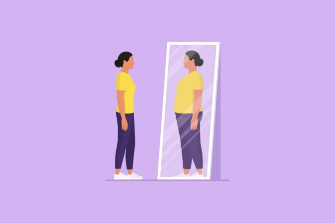 A anorexia distorce a imagem dos pacientes sobre o próprio corpo (Imagem: elenabsl | Shutterstock) -  (crédito: EdiCase - Geral)