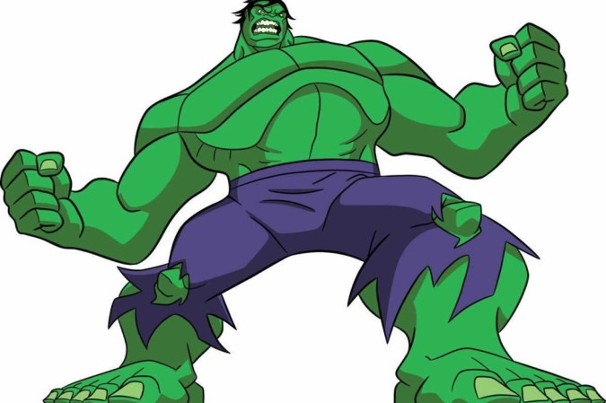     2011. Crédito: Disney XD/Divulgação.  Hulk, personagem do filme Os Vingadores.  CB, 13/11/2018.  Diversão e Arte, capa;