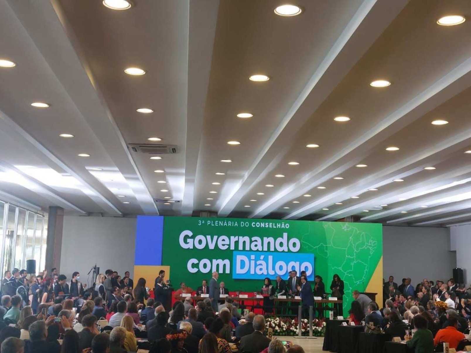 Lula participa de encontro do Conselhão, no Itamaraty