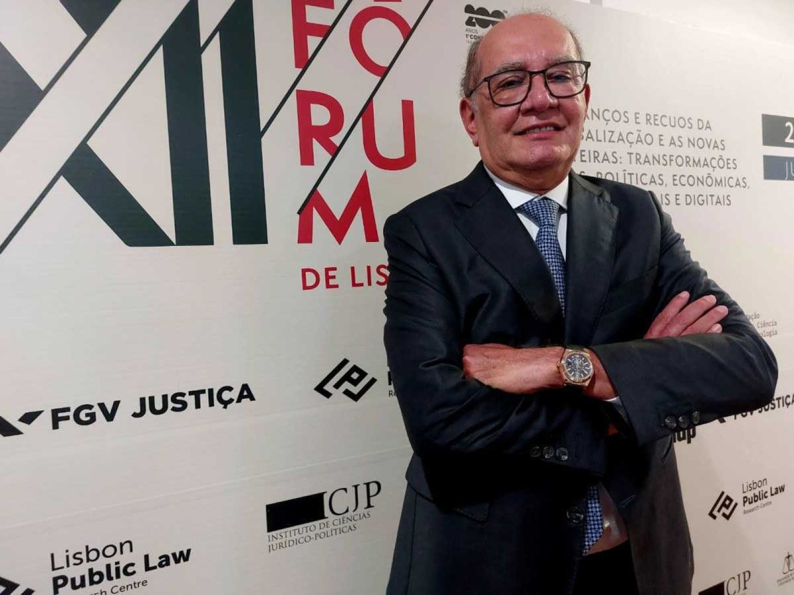 Durante o 12º Fórum de Lisboa, o ministro Gilmar Mendes conversou com jornalistas sobre a decisão do STF de descriminalizar o porte de maconha para uso pessoal