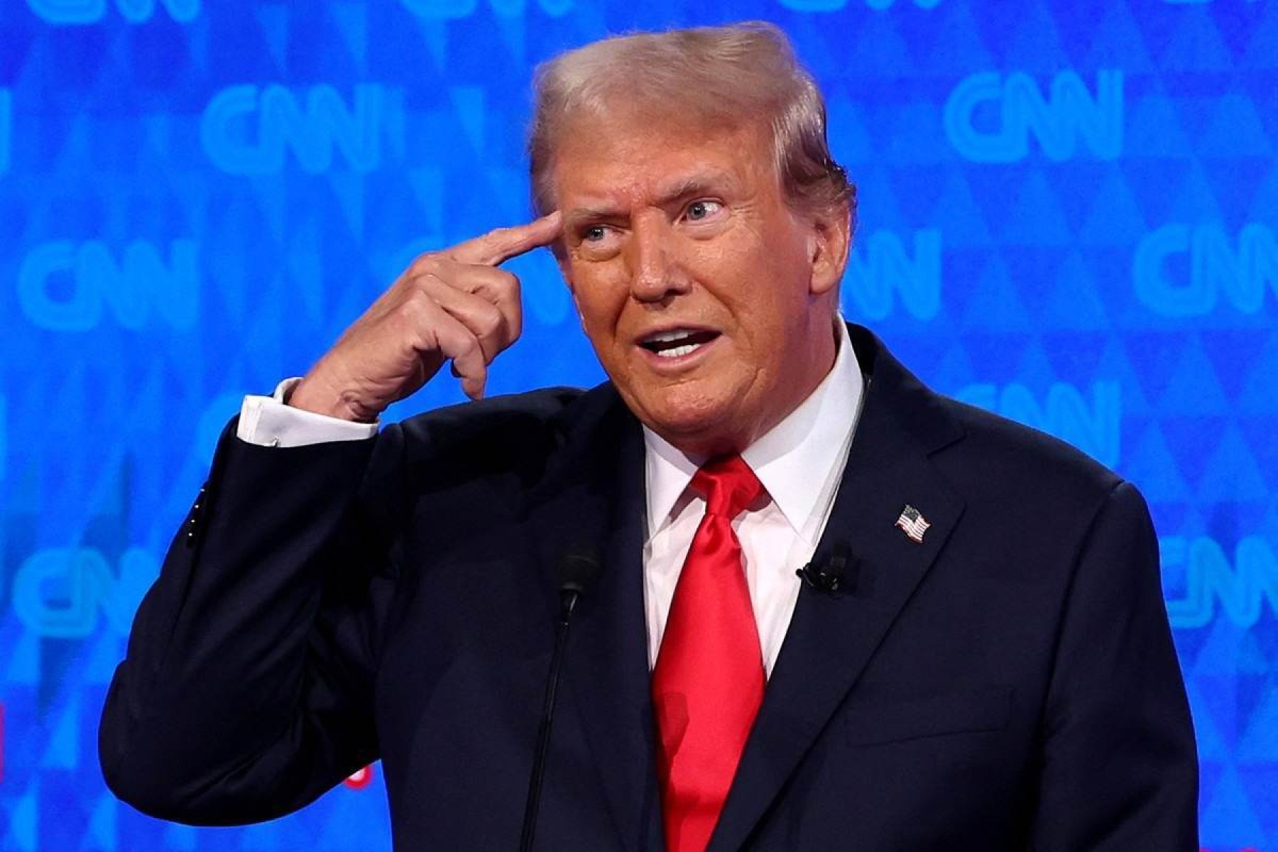Debate: Trump diz que vai aceitar resultado das eleições 