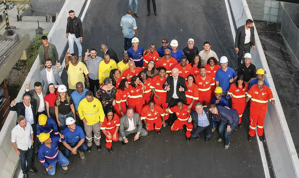 Governo inaugura primeiro viaduto com nome de mulher em Juiz de Fora -  (crédito: EBC)