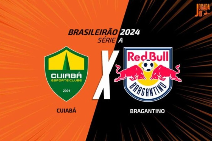 Cuiabá e RB Bragantino duelam na Arena Pantanal, pelo Brasileiro -  (crédito: Foto: Arte/Jogada10)