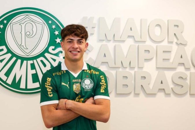 Palmeiras anuncia Agustín Giay -  (crédito: Foto: Fabio Menotti/Palmeiras)
