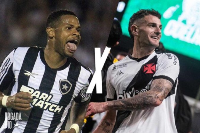 Atacante argentino é o artilheiro do Gigante da Colina no Brasileirão -  (crédito: Foto: Leandro Amorim/Vasco)