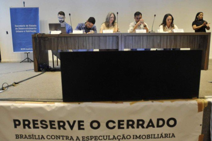  29/06/2024. Crédito: Minervino Júnior/CB/D.A Press. Brasil.  Brasilia - DF. Audiência pública sobre o PDOT no Museu Nacional de Brasília.