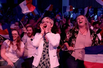 O presidente Emmanuel Macron foi o grande derrotado nas eleições parlamentares -  (crédito: Reuters)