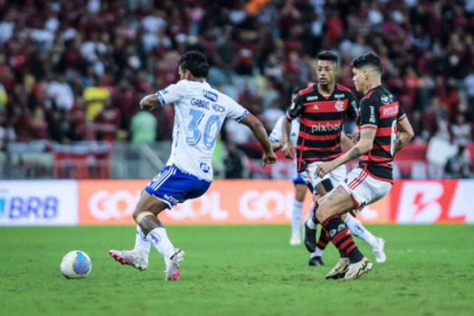  Flamengo x Cruzeiro, no Maracan.., no Rio de Janeiro. ..Foto: Gustavo Aleixo/Cruzeiro ..IMPORTANTE: Imagem destinada a uso institucional e divulga....o, seu uso comercial est.. vetado incondicionalmente por seu autor e o Cruzeiro Esporte Clube. ..IMPORTANT: image intended for institutional use and distribution. Commercial use is prohibited unconditionally by its author and Cruzeiro Esporte Clube.
     -  (crédito: Gustavo Aleixo/Cruzeiro)