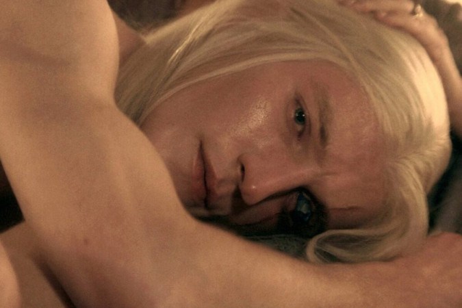Ewan Mitchell como Aemond Targaryen em House of the Dragon -  (crédito: Reprodução/HBO)